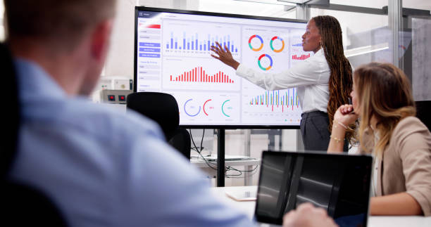 HR analytics team reviewing dashboards