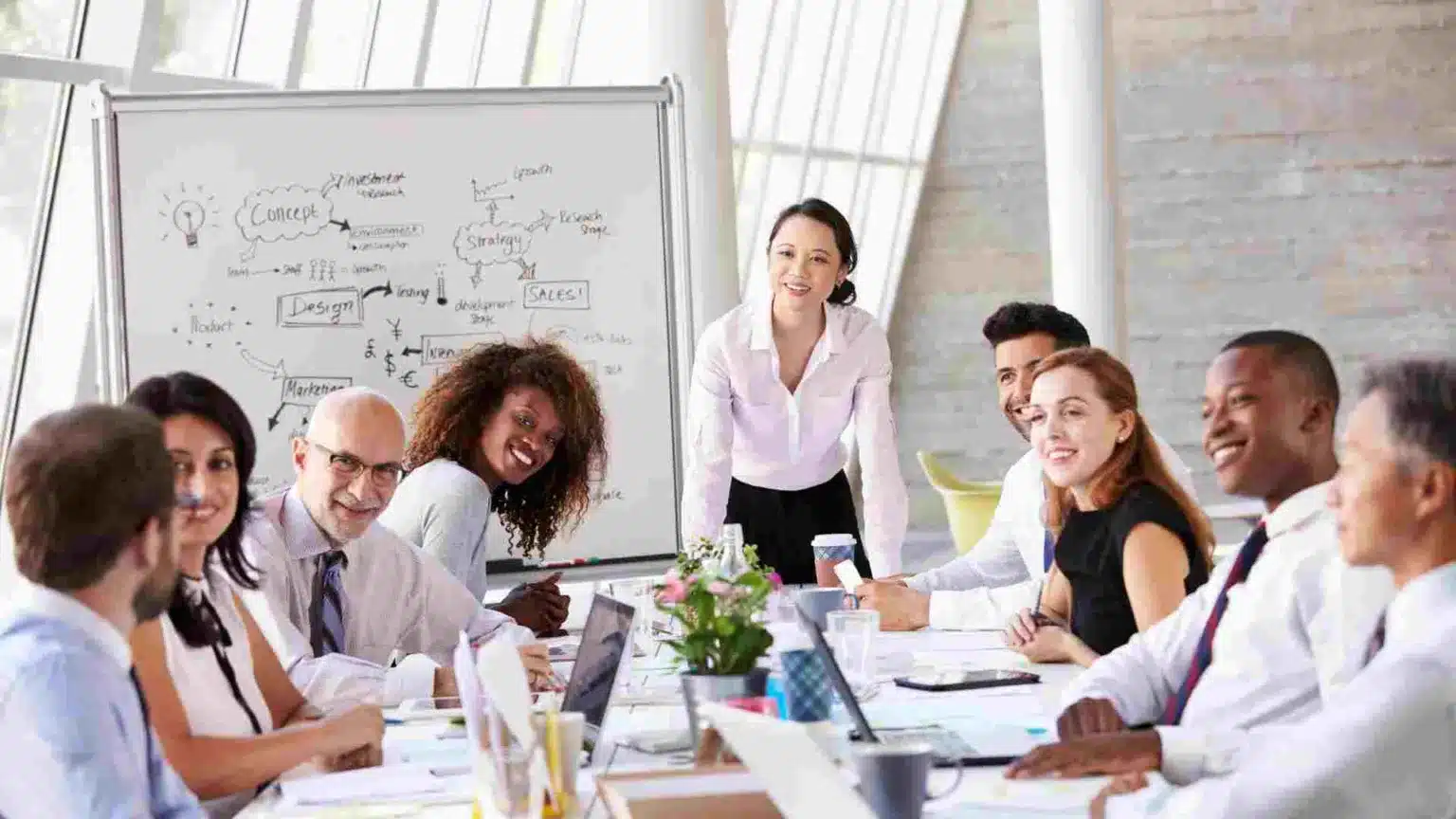 Team collaboration meeting