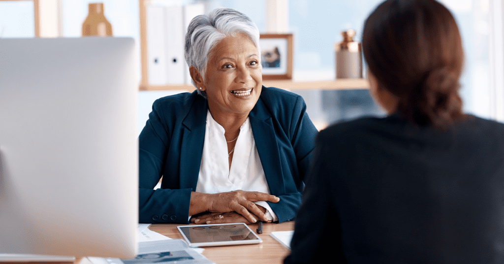 Professional career counseling session